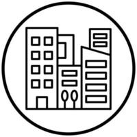 Cityscape Icon Style vector