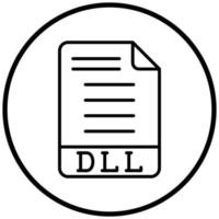 DLL Icon Style vector