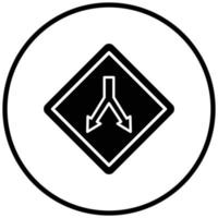Intersection Icon Style vector