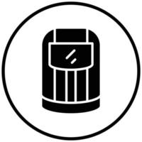 Welding Helmet Icon Style vector