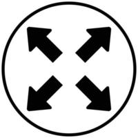 Expand Icon Style vector