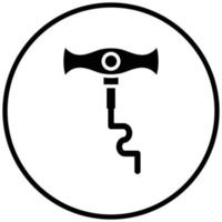 Corkscrew Icon Style vector