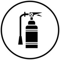 Fire Extinguisher Icon Style vector