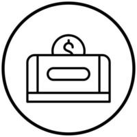 Donation Icon Style vector