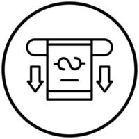 Withdraw Icon Style vector