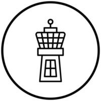 Control Tower Icon Style vector