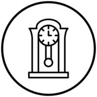 Clock Icon Style vector