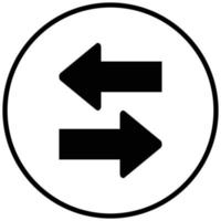 Left Right Icon Style vector