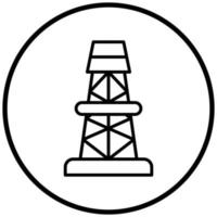 Derrick Icon Style vector