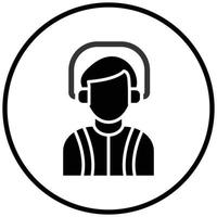 Worker Icon Style vector