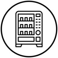 Vending Machine Icon Style vector