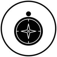Compass Icon Style vector
