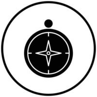 Compass Icon Style vector