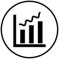 Graph Icon Style vector