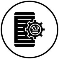 App Development Icon Style vector