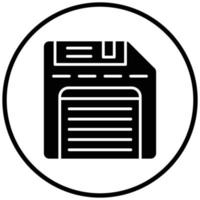 Floppy Disk Icon Style vector