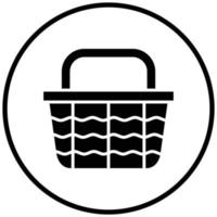 Basket Icon Style vector