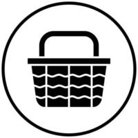 Basket Icon Style vector