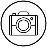 Camera Icon Style vector