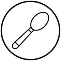 Spoon Icon Style vector