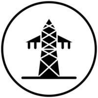 Electric Tower Icon Style vector