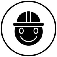 Engineer Icon Style vector