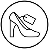 Heel Sale Icon Style vector