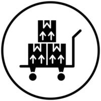 Trolley Icon Style vector