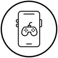Mobile Game Icon Style vector