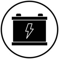 Battery Icon Style vector