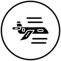 Plane Icon Style vector