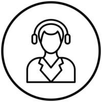 Customer Service Icon Style vector