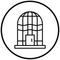 Birdcage Icon Style vector