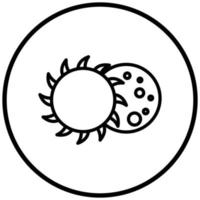 Lunar Icon Style vector