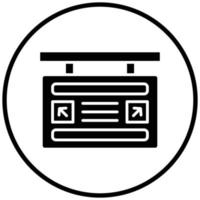 Boarding Gate Icon Style vector