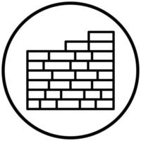 Brick Icon Style vector