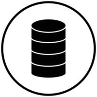 Database Icon Style vector