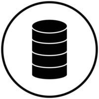 Database Icon Style vector