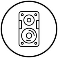 Speakers Icon Style vector