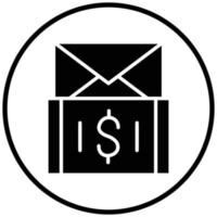 Send Money Icon Style vector