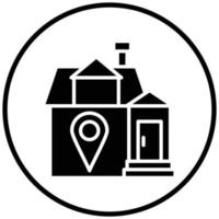 House Direction Icon Style vector