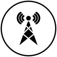 Radio Antenna Icon Style vector