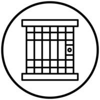 Jail Icon Style vector