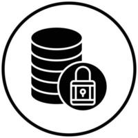 Database Icon Style vector