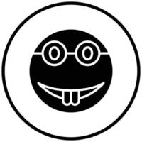 Nerd Icon Style vector