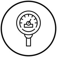 Gauge Icon Style vector