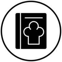 Cookbook Icon Style vector