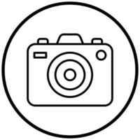 Camera Icon Style vector