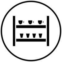 Shelf Icon Style vector