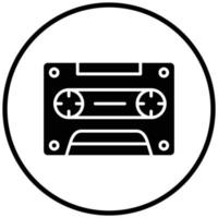 Cassette Icon Style vector